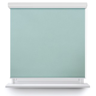 Roleta w kasecie aluminium Gładka Przyciemniająca Termo Zaciemniająca Miętowa 843