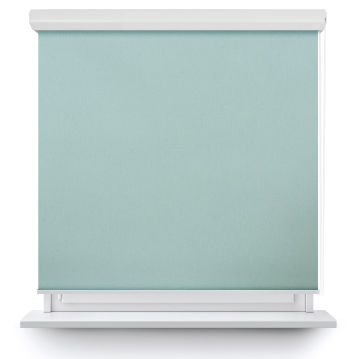 Roleta w kasecie aluminium Gładka Przyciemniająca Termo Zaciemniająca Miętowa 843