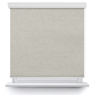 Roleta w kasecie aluminium Gładka Zaciemniająca EX Termo Blackout Szara 30