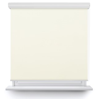 Roleta w kasecie aluminium Gładka Zaciemniająca EX Termo Blackout Biała 31
