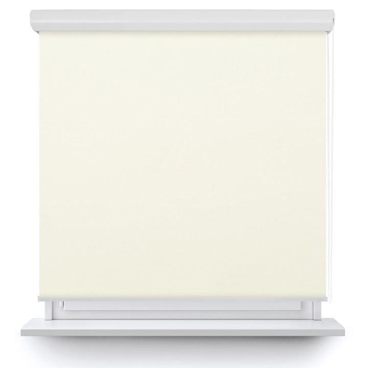 Roleta w kasecie aluminium Gładka Zaciemniająca EX Termo Blackout Biała 31