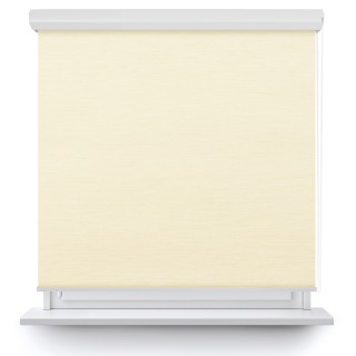 Roleta w kasecie aluminium Gładka Zaciemniająca EX Termo Blackout Beżowa 34