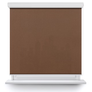 Roleta w kasecie aluminium Gładka Przyciemniająca Eden Brazowy 132