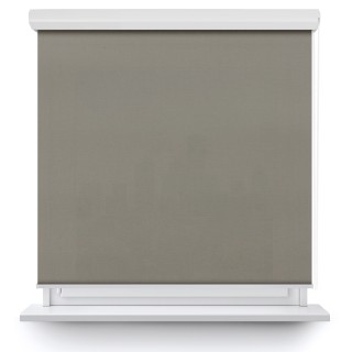 Roleta w kasecie aluminium Gładka Przyciemniająca Eden Jasnoszara 138