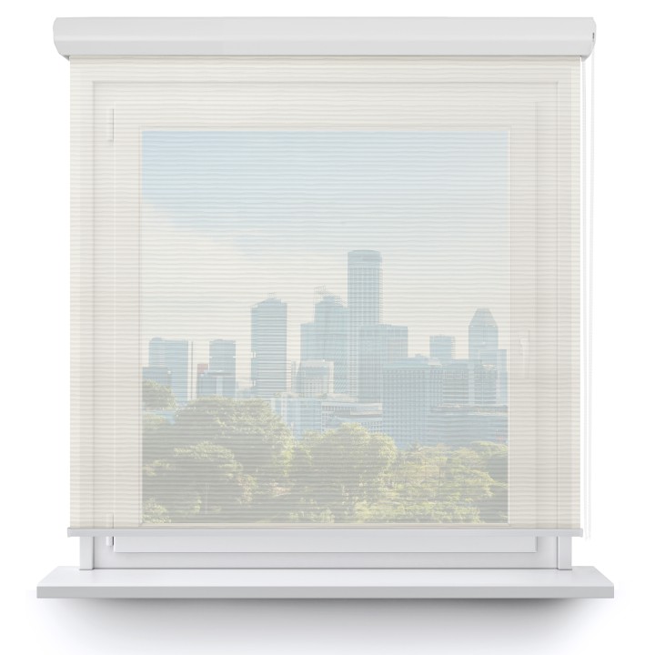 Roleta w kasecie aluminium Gładka Przyciemniająca Gładka Biała 101