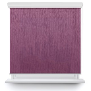 Roleta w kasecie aluminium Gładka Przyciemniająca Bambus Fioletowa 330