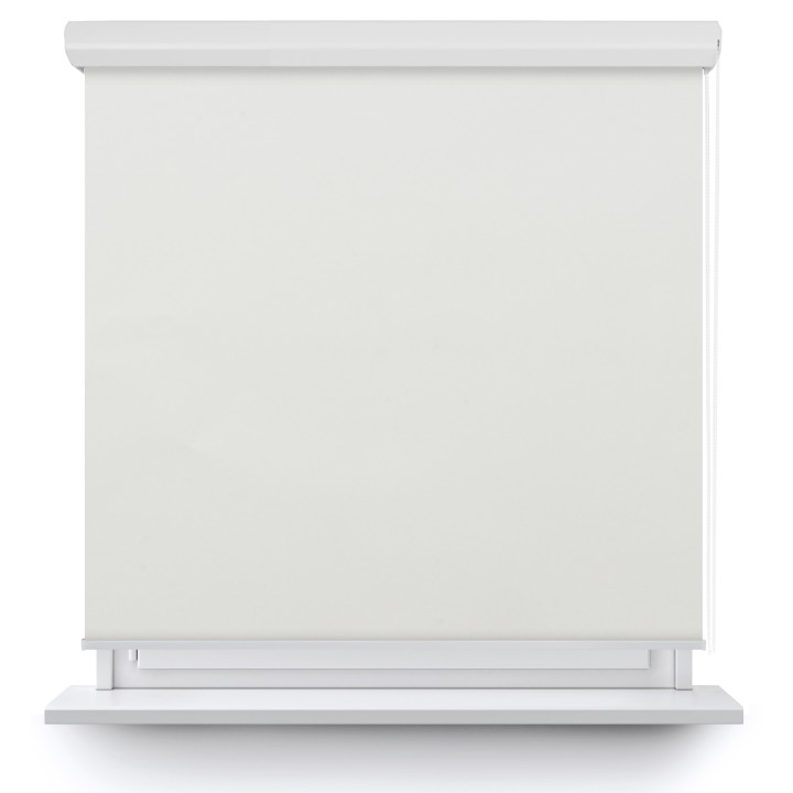 Roleta w kasecie aluminium Gładka Zaciemniająca Termo Zaciemniająca Biała 51