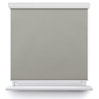 Roleta w kasecie aluminium Gładka Zaciemniająca Termo Zaciemniająca Szara 54
