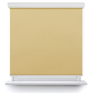 Roleta w kasecie aluminium Gładka Zaciemniająca Termo Zaciemniająca Żółta 057