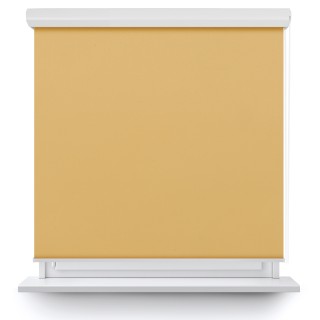 Roleta w kasecie aluminium Gładka Zaciemniająca Termo Zaciemniająca Pomarańczowa 60