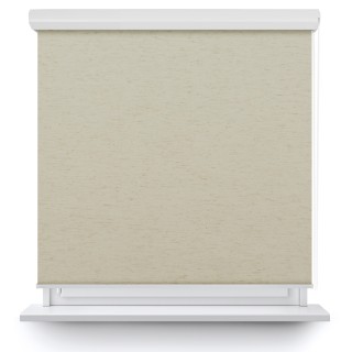 Roleta w kasecie aluminium Gładka Zaciemniająca Termo Zaciemniająca Beżowa 063