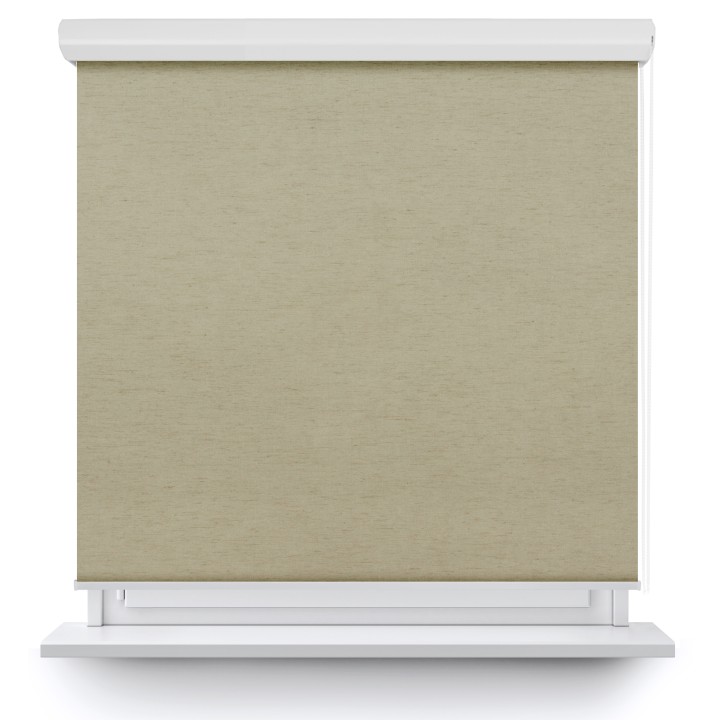 Roleta w kasecie aluminium Gładka Zaciemniająca Termo Zaciemniająca Jasnoszara 064