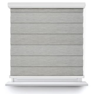 Roleta w kasecie aluminium Dzień Noc Przyciemniająca Bahama II Drewnopodobna Szara 17