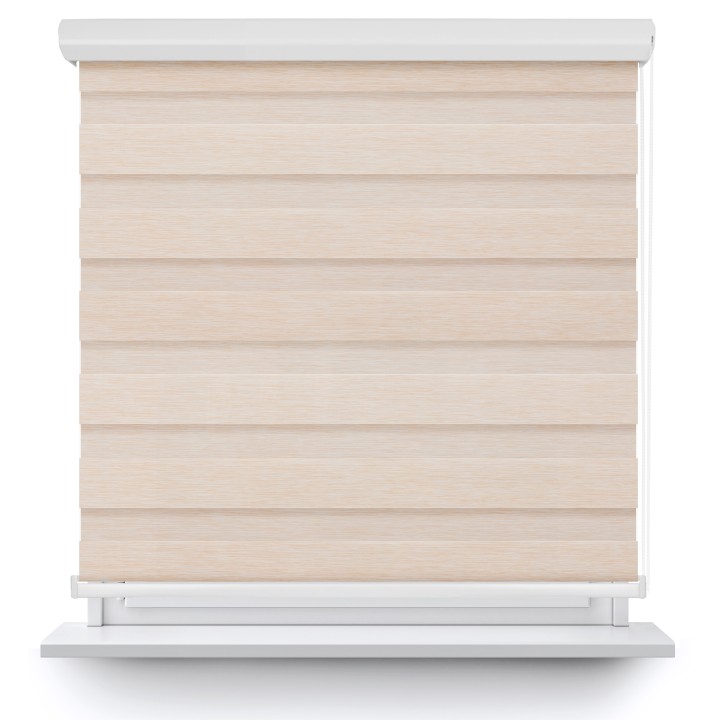 Roleta w kasecie aluminium Dzień Noc Przyciemniająca Bahama XV Beżowa Bh1504