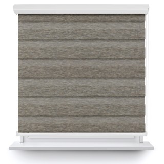 Roleta w kasecie aluminium Dzień Noc Przyciemniająca Bahama XV Brązowa Bh1505