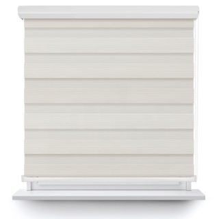 Roleta w kasecie aluminium Dzień Noc Przyciemniająca Bahama XXIII Jasnokremowa Bh2301