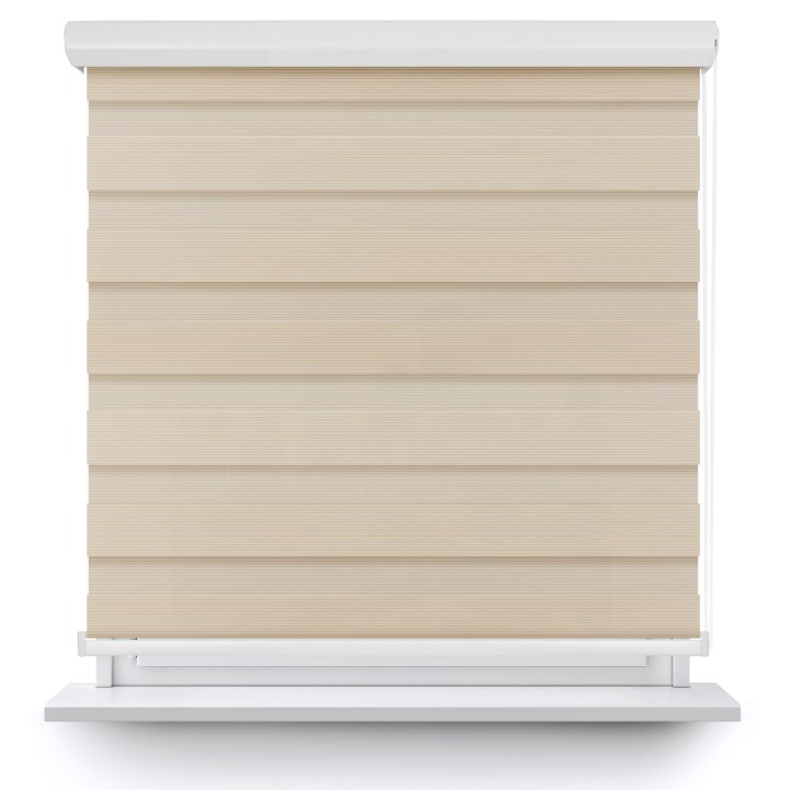 Roleta w kasecie aluminium Dzień Noc Przyciemniająca Bahama XXIII Beżowa Bh2303