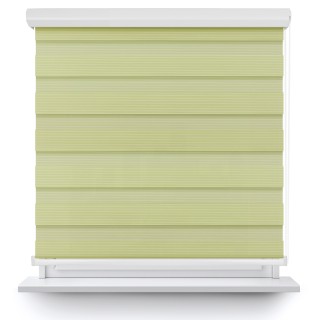 Roleta w kasecie aluminium Dzień Noc Przyciemniająca Bahama XXIII Zielona Bh2306