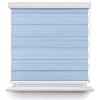 Roleta w kasecie aluminium Dzień Noc Przyciemniająca Bahama XXIII Niebieska Bh2307