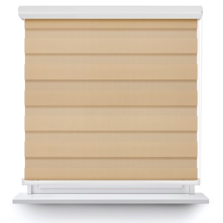 Roleta w kasecie aluminium Dzień Noc Przyciemniająca Classic Beżowa 9