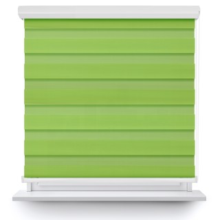 Roleta w kasecie aluminium Dzień Noc Przyciemniająca Classic Zielona Ag312