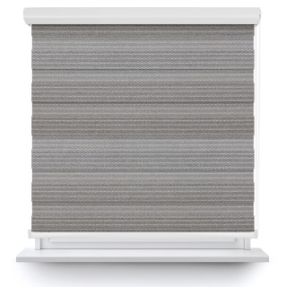 Roleta w kasecie aluminium Dzień Noc Przyciemniająca Essential Czarna 1707