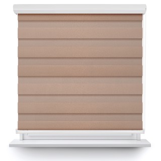 Roleta w kasecie aluminium Dzień Noc Przyciemniająca Glossy Elegance Ciemnoszara 15988