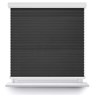 Roleta w kasecie aluminium Dzień Noc Przyciemniająca Modern Ciemnoszara 1805