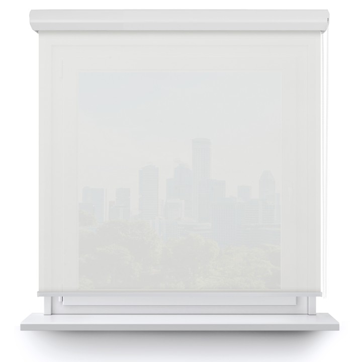 Roleta w kasecie aluminium Gładka Przyciemniająca Gładka Biała 530