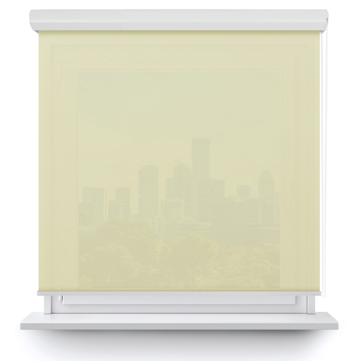 Roleta w kasecie aluminium Gładka Przyciemniająca Gładka Kremowa 531
