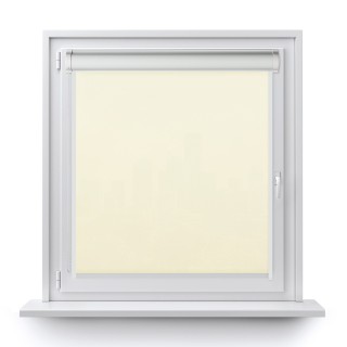 Roleta w kasecie PCV Gładka Przyciemniająca Eden z prowadnicą Biała 137