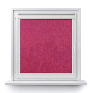 Roleta w kasecie PCV Gładka Przyciemniająca Melange z prowadnicą Różowa 736