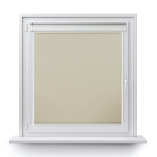 Roleta w kasecie PCV Gładka Przyciemniająca Termo Zaciemniająca z prowadnicą Beżowa 7686