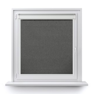 Roleta w kasecie PCV Gładka Przyciemniająca Termo Zaciemniająca z prowadnicą Szara 842