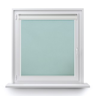 Roleta w kasecie PCV Gładka Przyciemniająca Termo Zaciemniająca z prowadnicą Miętowa 843