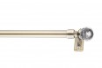 Mini Curtain Pole CRYSTAL 60-80 Antique brass
