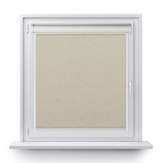 Roleta w kasecie PCV Gładka Zaciemniająca Termo Zaciemniająca z prowadnicą Beżowa 063