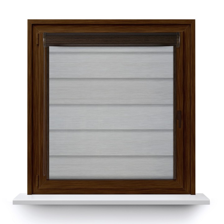 Roleta w kasecie PCV Dzień Noc Zaciemniająca Aleksandra z prowadnicą Aleksandra 03