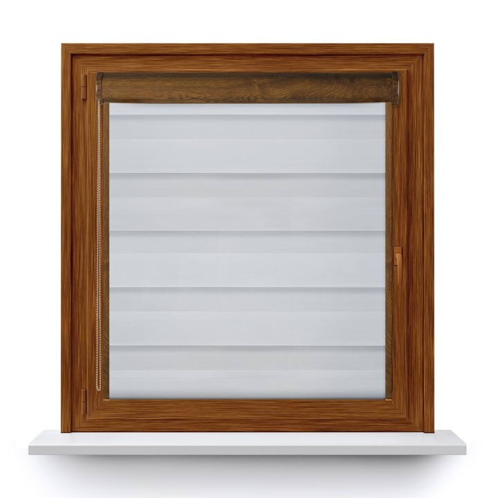 Roleta w kasecie PCV Dzień Noc Zaciemniająca Aleksandra z prowadnicą Aleksandra 01