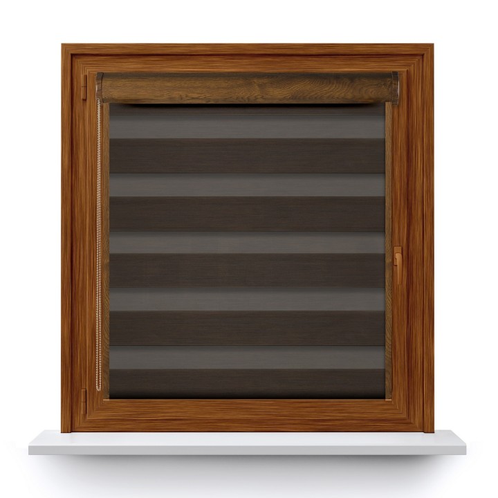 Roleta w kasecie PCV Dzień Noc Zaciemniająca Aleksandra z prowadnicą Aleksandra 07