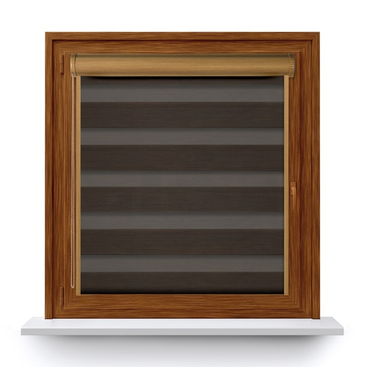 Roleta w kasecie PCV Dzień Noc Zaciemniająca Aleksandra z prowadnicą Aleksandra 07