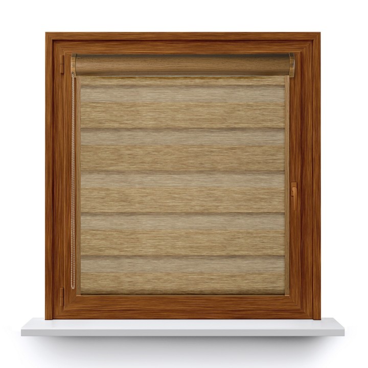 Roleta w kasecie PCV Dzień Noc Zaciemniająca Aleksandra z prowadnicą Aleksandra 06