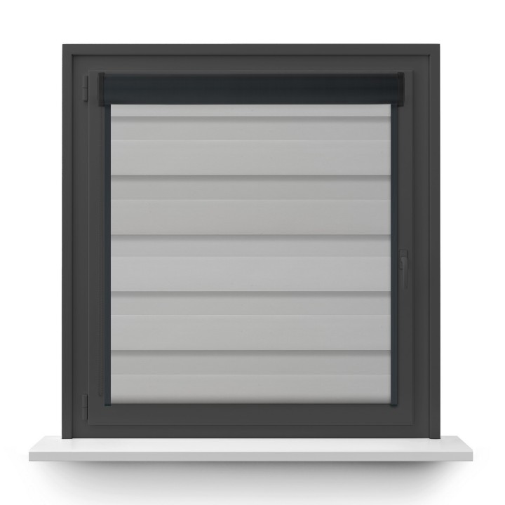 Roleta w kasecie PCV Dzień Noc Przyciemniająca Dolores z prowadnicą Dolores 03