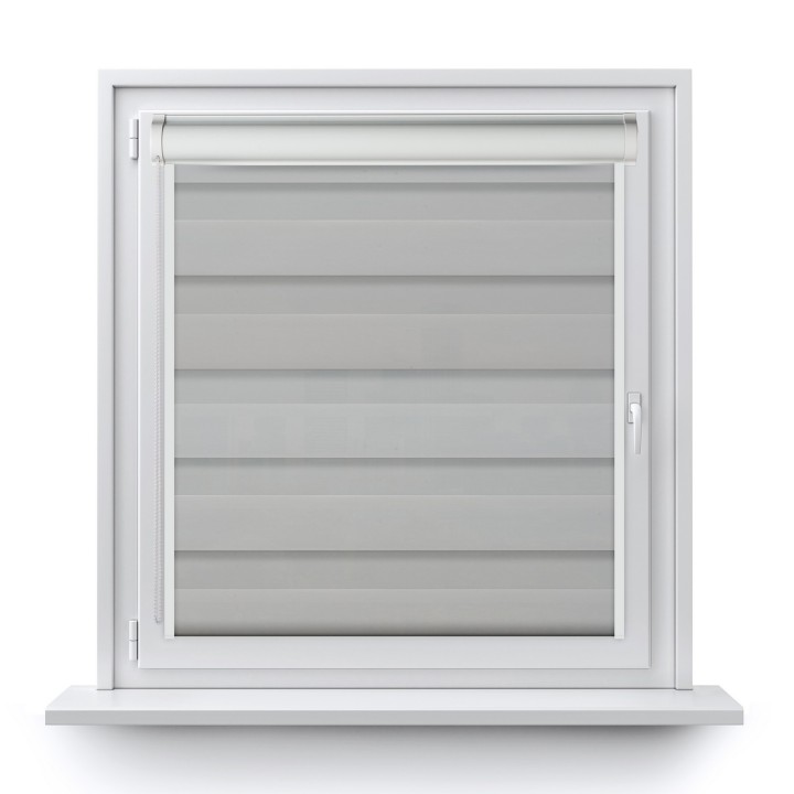 Roleta w kasecie PCV Dzień Noc Przyciemniająca Dolores z prowadnicą Dolores 03