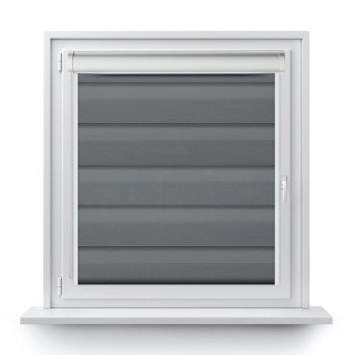 Roleta w kasecie PCV Dzień Noc Przyciemniająca Dolores z prowadnicą Dolores 05