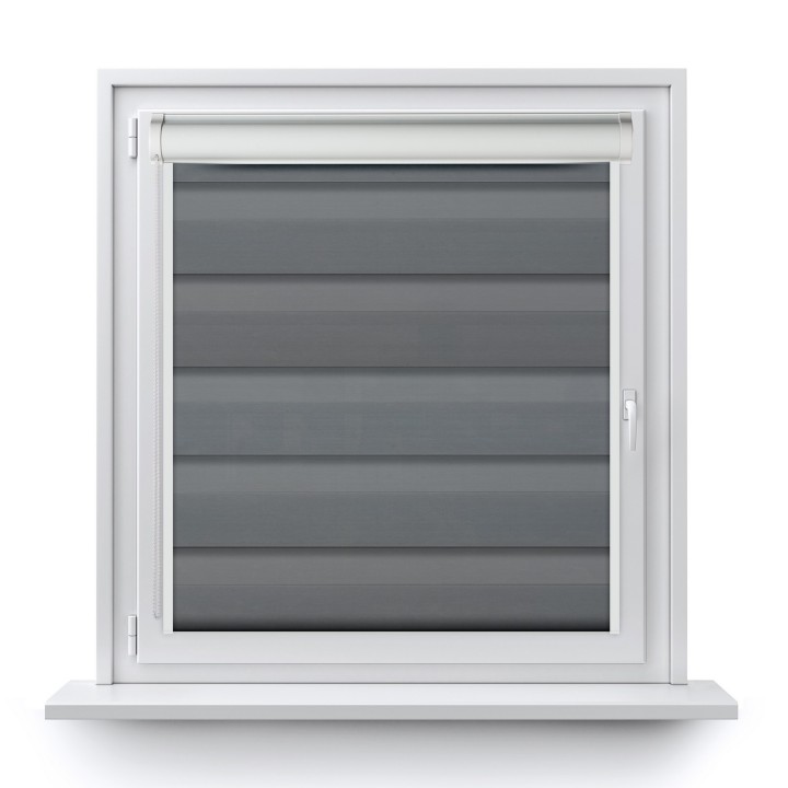 Roleta w kasecie PCV Dzień Noc Przyciemniająca Dolores z prowadnicą Dolores 05