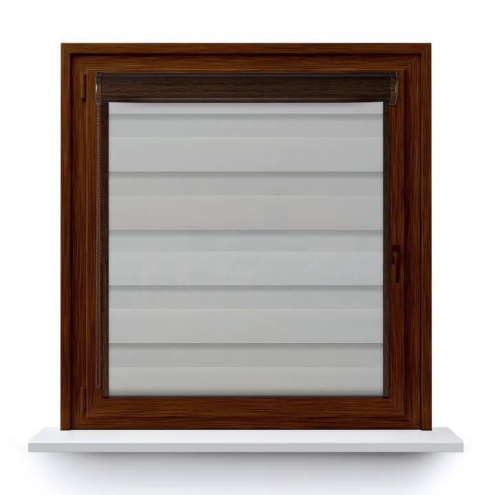 Roleta w kasecie PCV Dzień Noc Przyciemniająca Dolores z prowadnicą Dolores 03