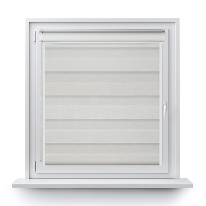 Roleta w kasecie PCV Dzień Noc Przyciemniająca Olivia z prowadnicą Olivia 04