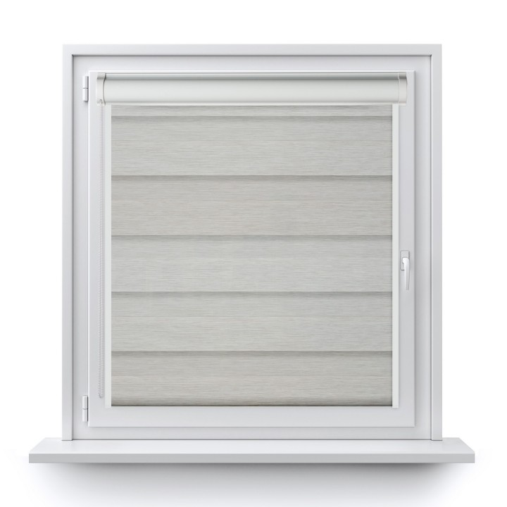 Roleta w kasecie PCV Dzień Noc Przyciemniająca Olivia z prowadnicą Olivia 05