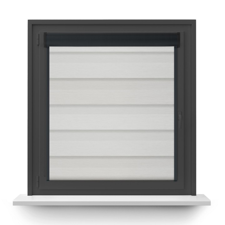 Roleta w kasecie PCV Dzień Noc Przyciemniająca Olivia z prowadnicą Olivia 04